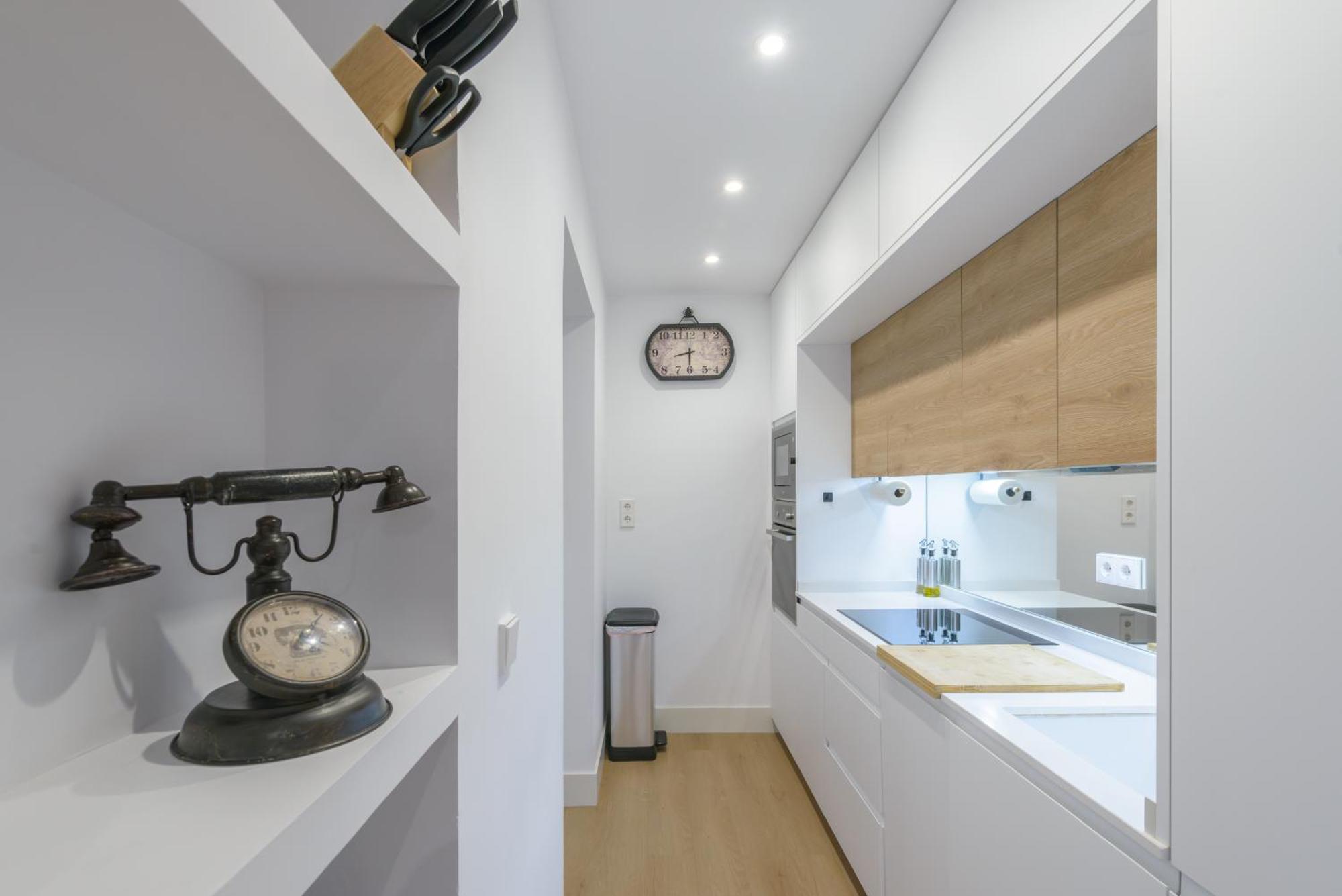 Gran Via New 2Br 1Bth Elevator Lejlighed Madrid Eksteriør billede